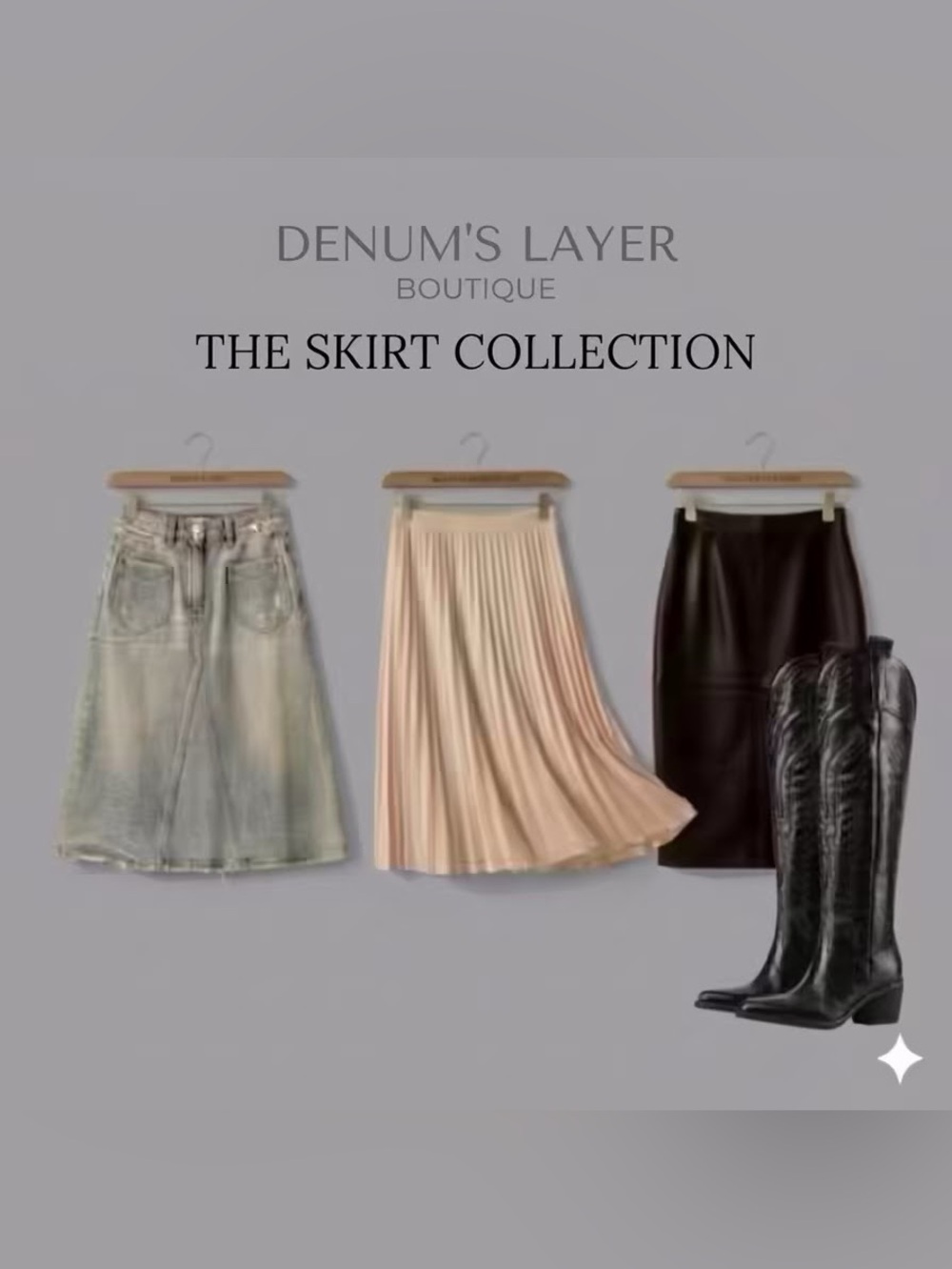 Skirts!! And Boots ❤️